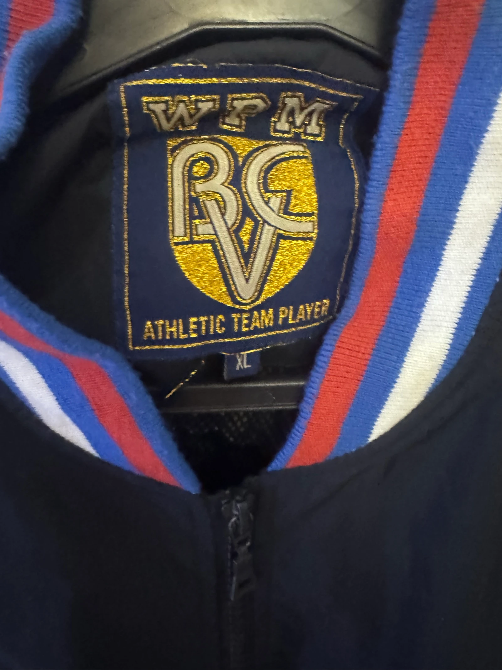 Teddy Wildcats 96 WPM RGV black/blue varsity jacket – photo 5